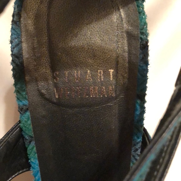 Stuart Weitzman Heels w/ Ankle Strap - Picture 5 of 6